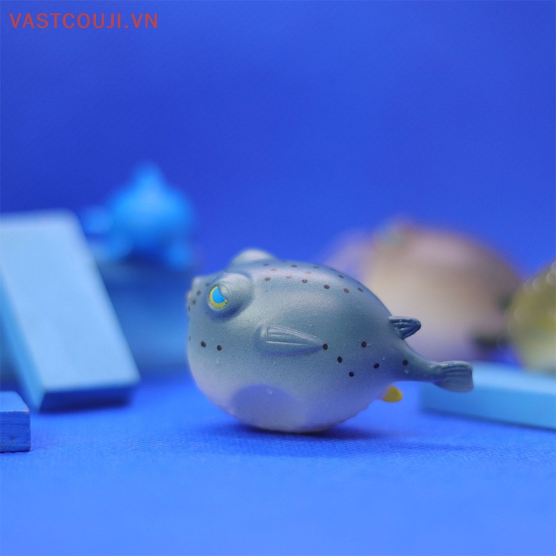 Mô Hình Cá Thổi Bong Bóng Mini Trang Trí Nhà Búp Bê