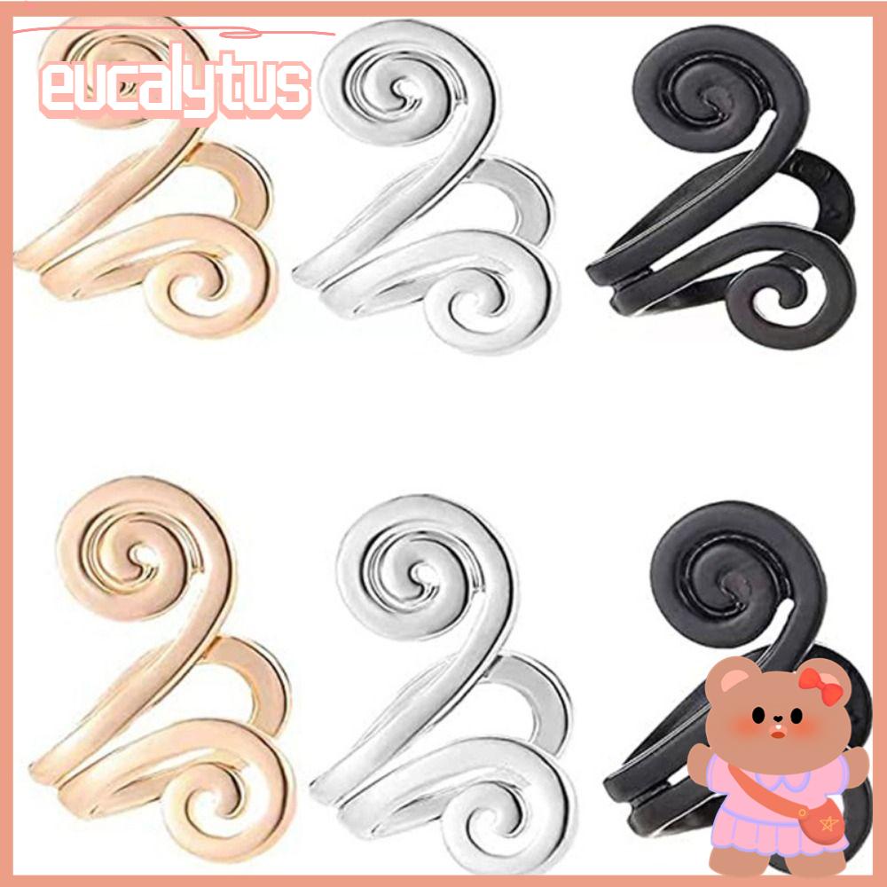 Bộ 5 Đôi Khuyên Kẹp Vành Tai Giảm Cân Thời Trang Unisex