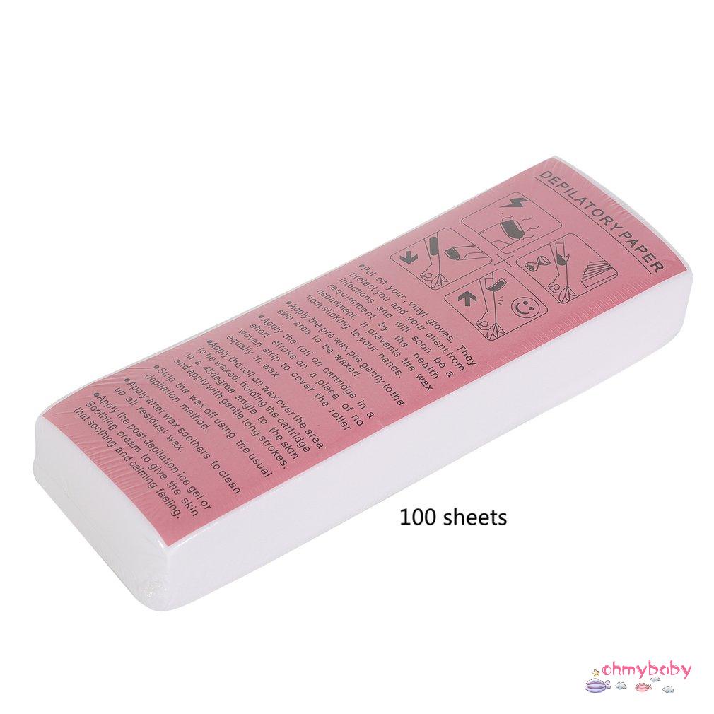 [InStock] Tẩy Lông Giấy Sáp Vải Cơ Thể Không Dệt Dùng Một Lần Máy Cạo Dải Loại Bỏ Mong Muốn Trên [Z/3]