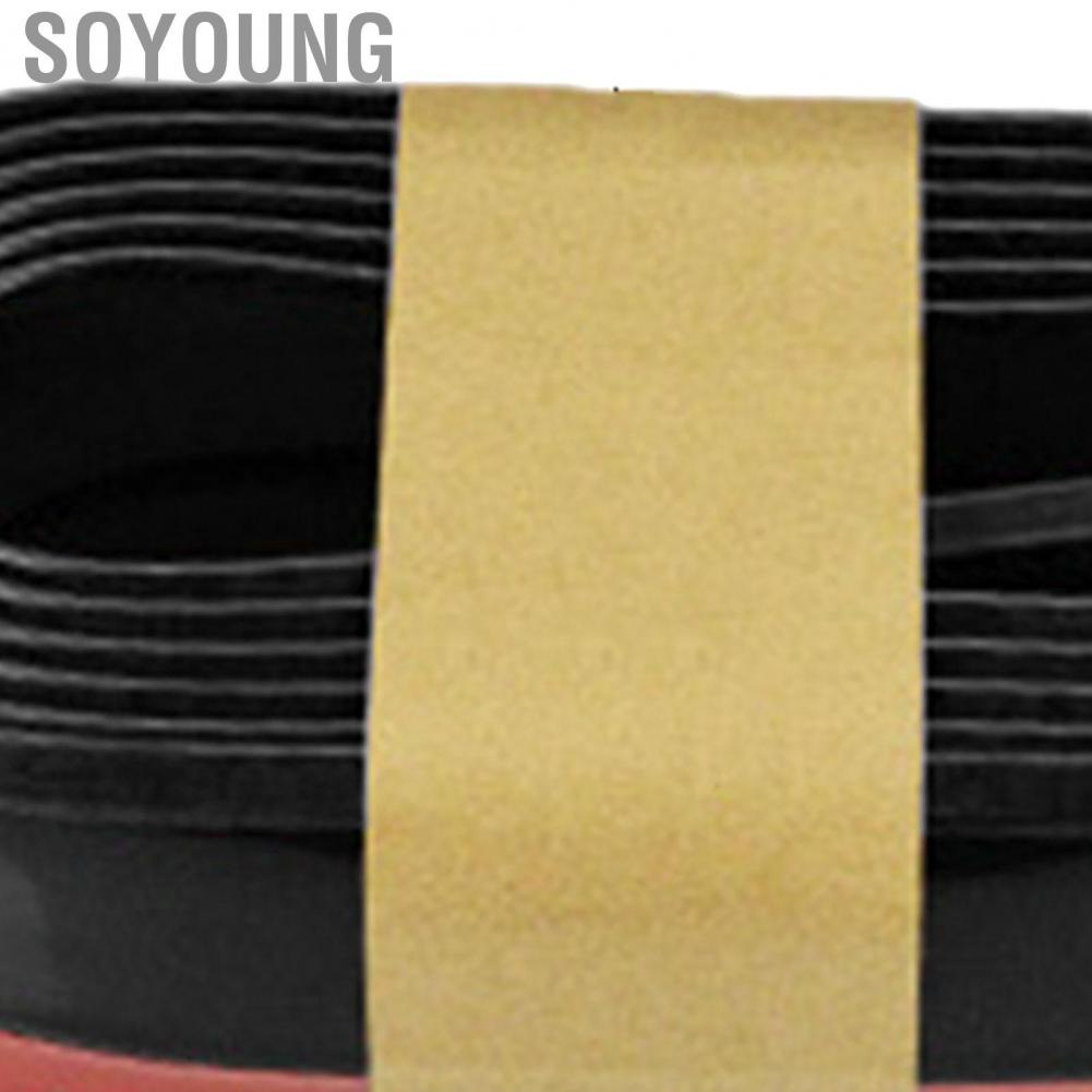 Soyoung Front Bumper Lip Protector Large Wrapped Foldable Rubber Stripe for Car