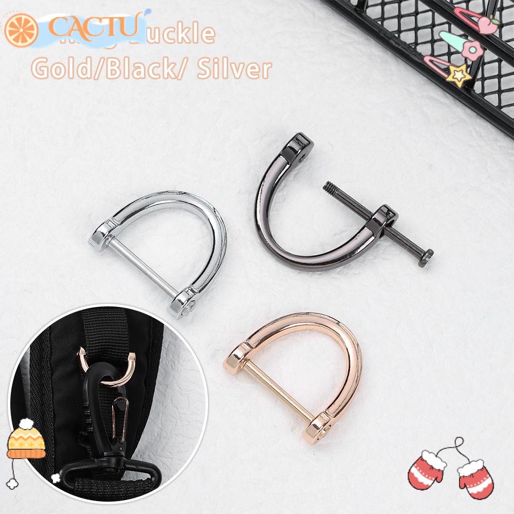 Phụ Kiện Khóa Chữ D Gắn Dây Đeo Túi Xách Có Thể Tháo Rời Tiện Dụng