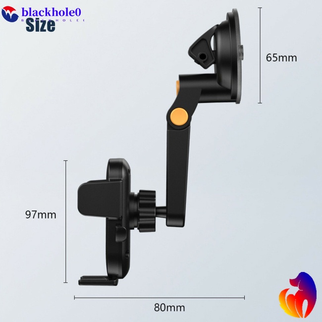 Giá Đỡ Điện Thoại Có Giác Hút Xoay 360 Độ Gắn Kính Chắn Gió Xe Hơi