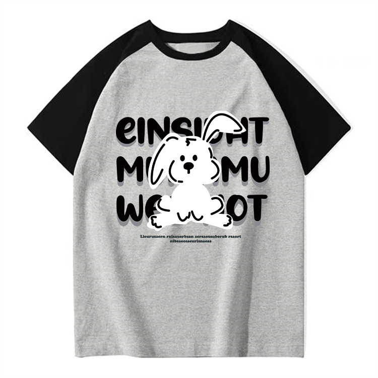 NRVP Áo Thun 100% Cotton Tay NgắN In Hoạ TiếT ĐộC ĐáO Phong CáCh HàN QuốC 2023