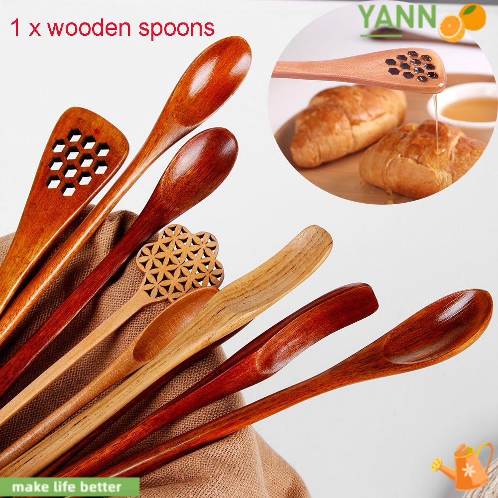 Muỗng Gỗ Thủ Công 1 Món Phong Cách Nhật Bản Cho Bé