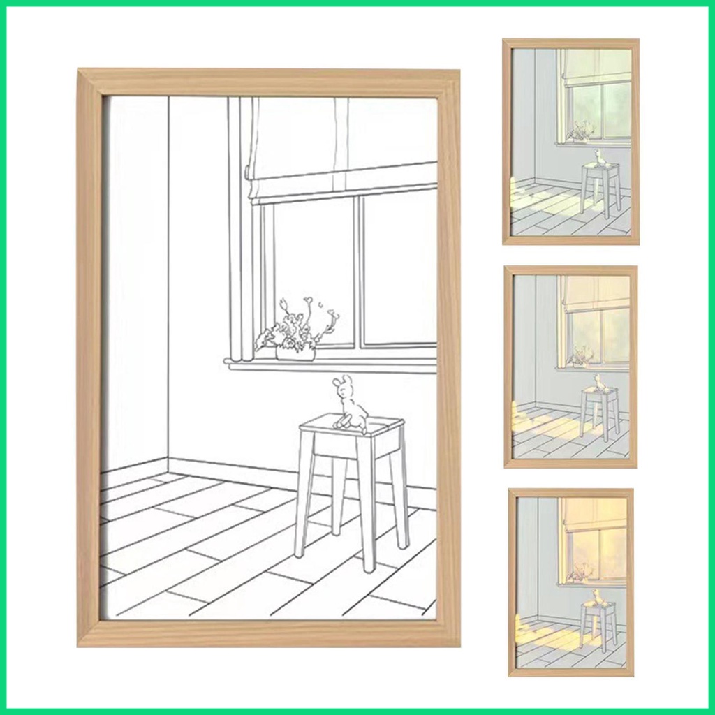 Khung Tranh Vẽ Có Thể Điều Chỉnh Ánh Sáng Độc Đáo Trang Trí Nội Thất