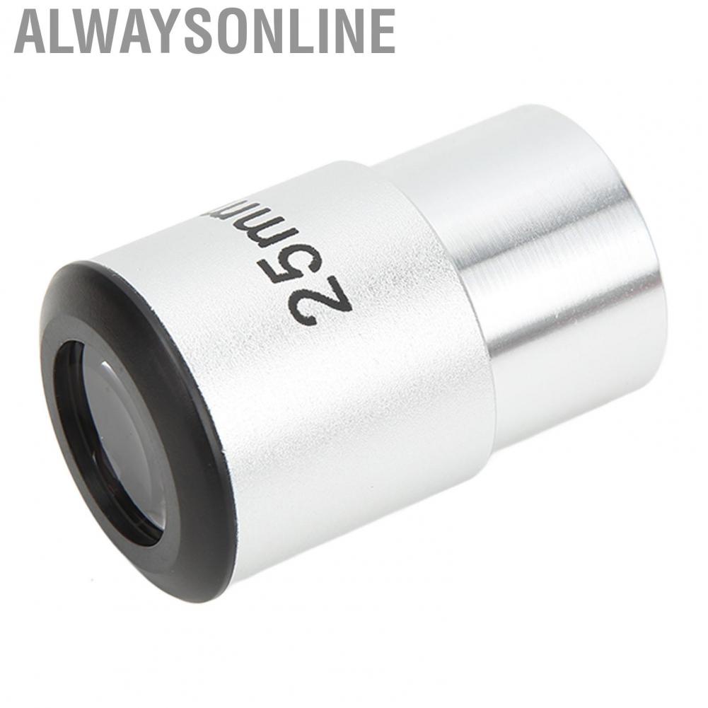 Alwaysonline 1.25 Inch 25mm  Eyepiece M28.6x0.6mm Thread High Quality Optical Glass Lens for Telescopes/Mirrors/Refractors