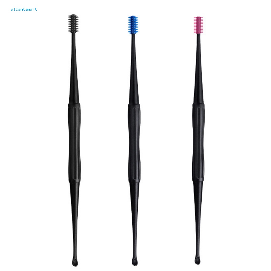 Túi Đựng Đồ Dùng Cao Cấp Tiện Dụng| Muỗng Lấy Ráy Tai Bằng Silicone Trọng Lượng Nhẹ Hình Xoắn Ốc Dành Cho Trẻ Em