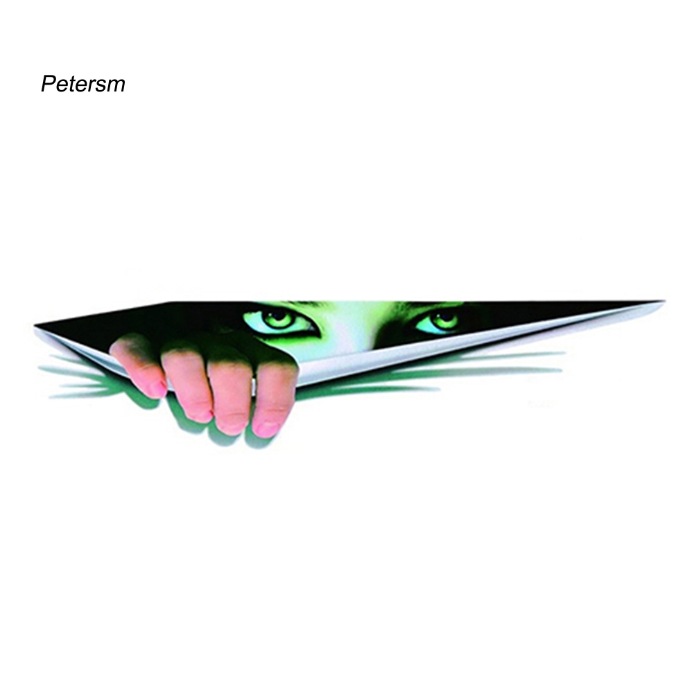 Miếng Dán Hình Đôi Mắt 3D Bằng Nhựa PP Chống Thấm Nước Trang Trí Cửa Sổ Xe Hơi