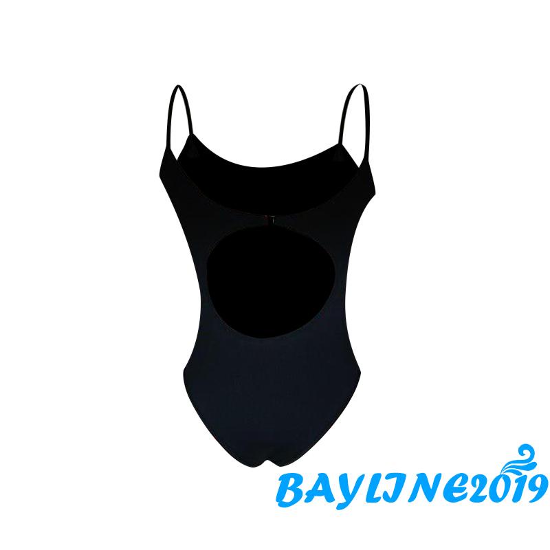 Áo Liền Quần Hai Dây Màu Trơn Hở Lưng Gợi Cảm Cho Nữ