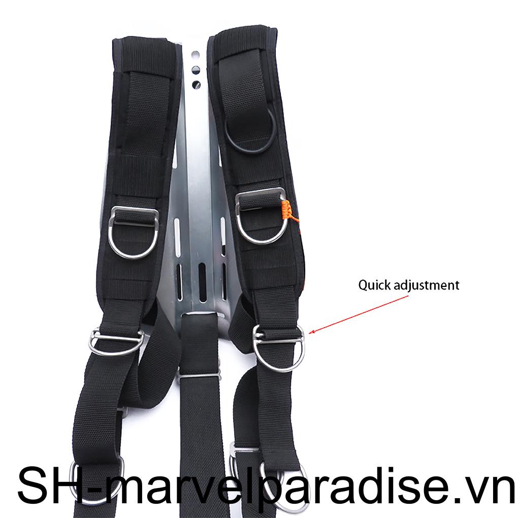 Vòng Khóa Chữ D Bằng Thép Không Gỉ Chuyên Dụng Cho Thiết Bị Lặn Biển