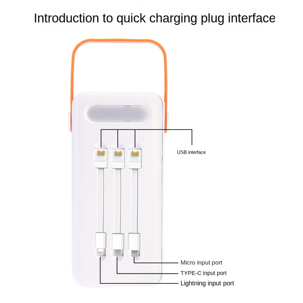 Hộp Đựng Pin Sạc Dự Phòng Không Dây 18650 21 * 18650 PD QC3.0 USB 10W 22.5W