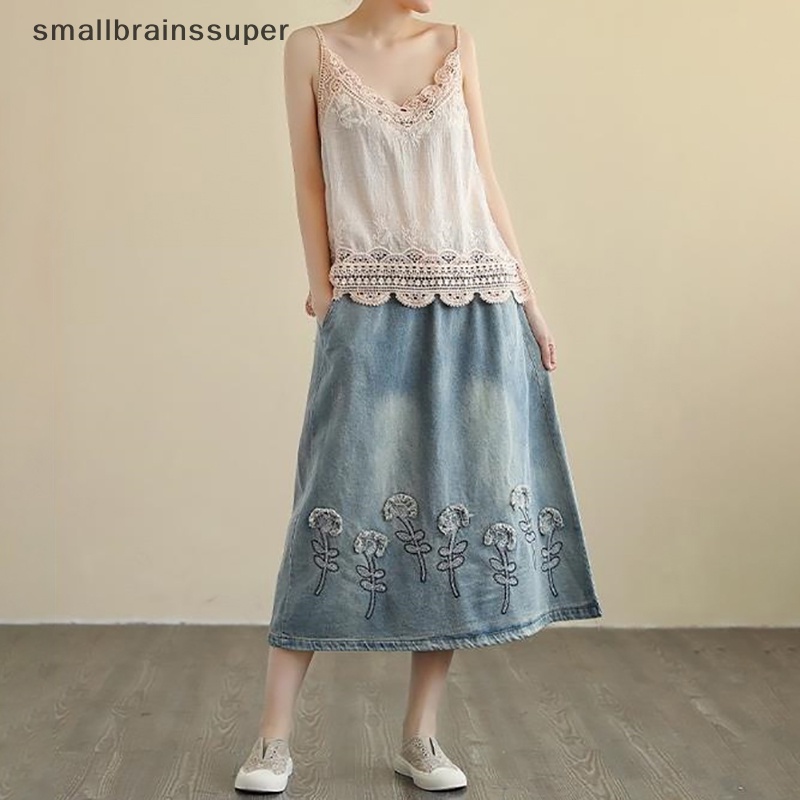 Áo Ren Rỗng Không Tay Dáng Rộng Màu Trơn Phong Cách Dân Tộc Cho Nữ SBS