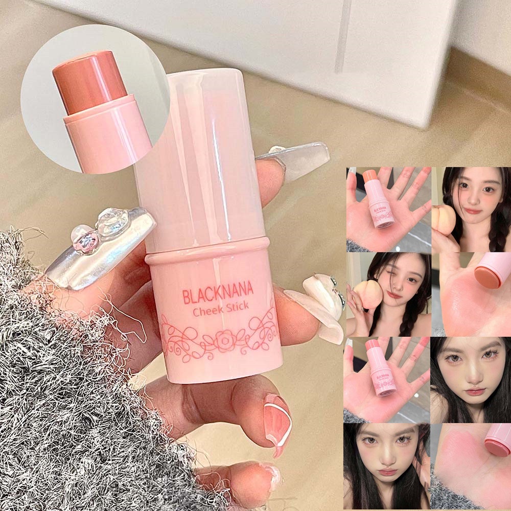 Phấn Má Hồng Dạng Thỏi Màu Đen Lâu Trôi Không Thấm Nước Làm Sáng Da NANA