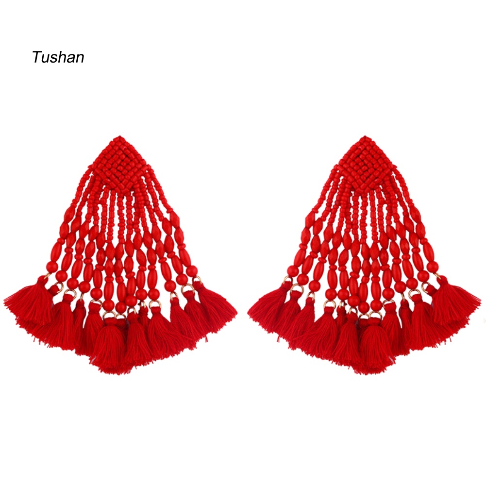 Khuyên Tai Nữ Dạng Núm Tua Thời Trang Hàn