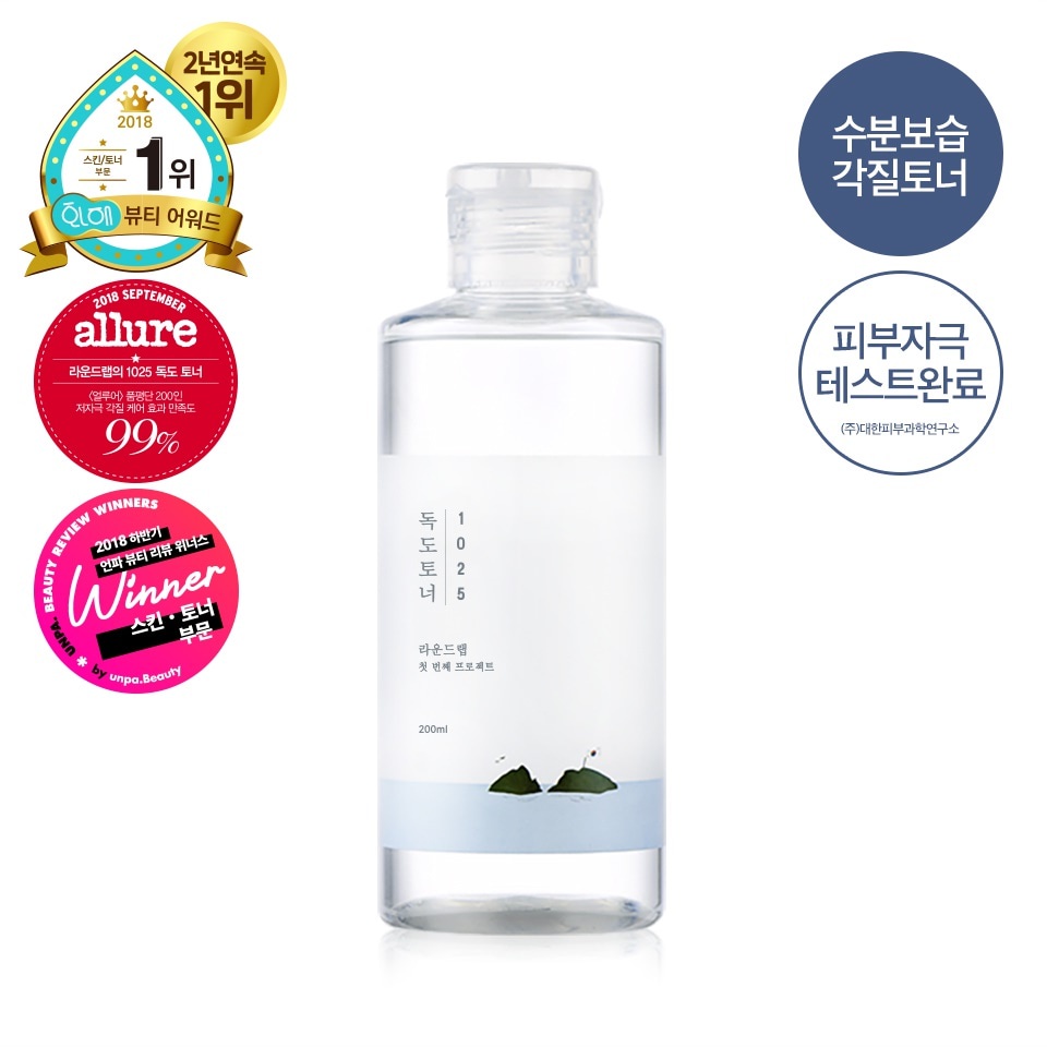 Toner Tròn LAB 1025 Dokdo 200ml / ROUND LAB