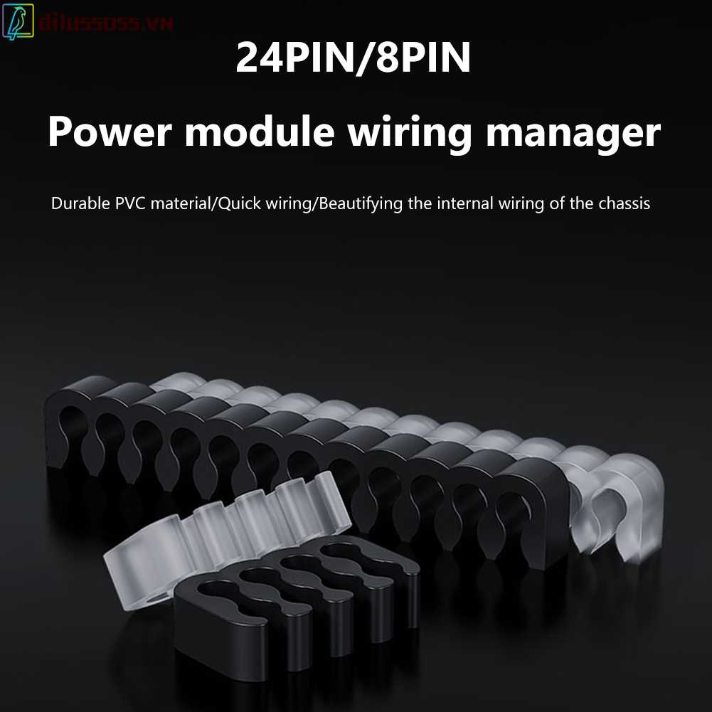 10 Cáp Nối Dài Bo Mạch Chủ PC 3.5mm 8pin / 24pin