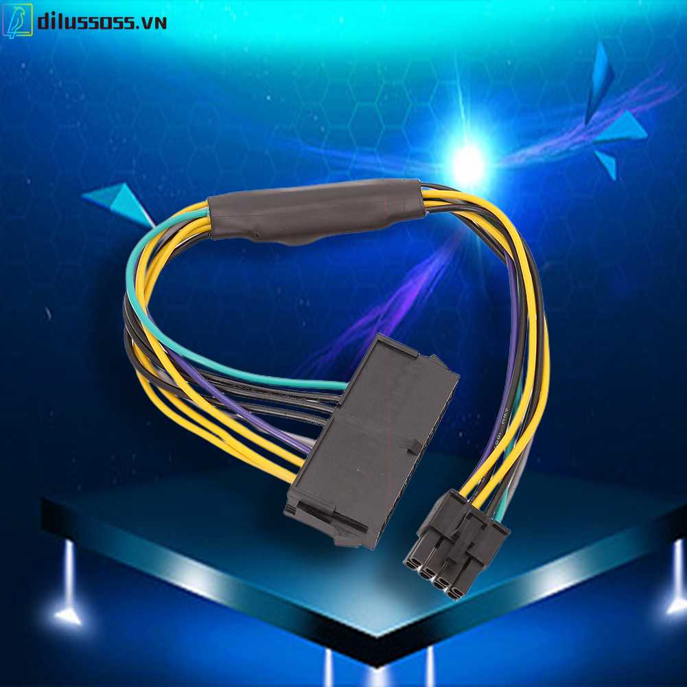 Dây Nguồn ATX 24Pin Sang 8Pin Cho DELL Optiplex 3020 7020 9020 8-pin