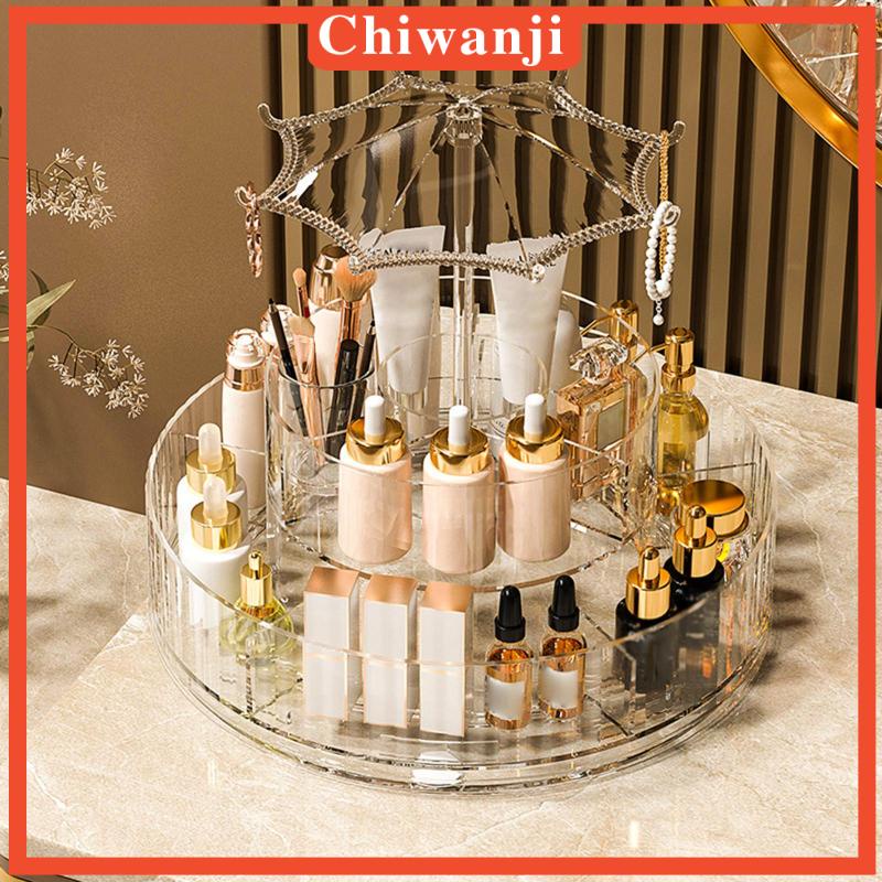 Giá Đỡ Cọ Trang Điểm Xoay 360 Độ Tiện Dụng