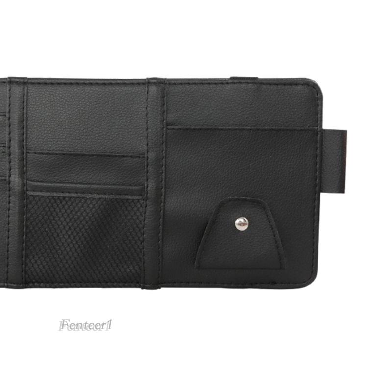 Túi Đựng Tài Liệu Màu Đen Có Khóa Kéo Fenteer1 Cho Xe Hơi