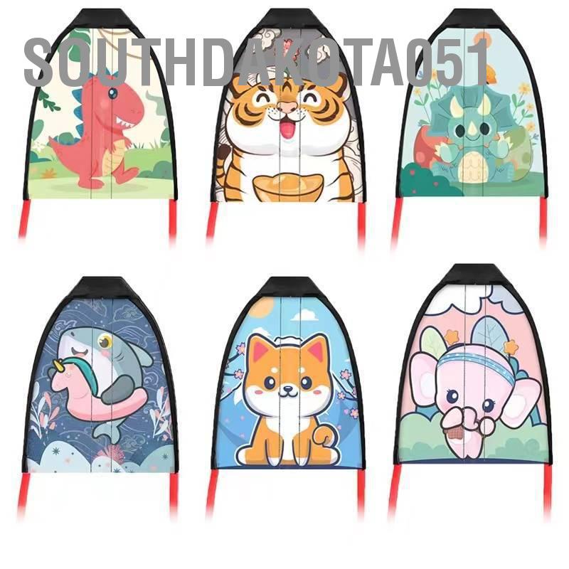 [Hàng Sẵn] Diều bắn bằng tay cho bé vui chơi nhiều hình con vật cute dễ thương (kèm 2 dây nịt) Trò chơi thể thao ngoài trời 【Southdakota051】