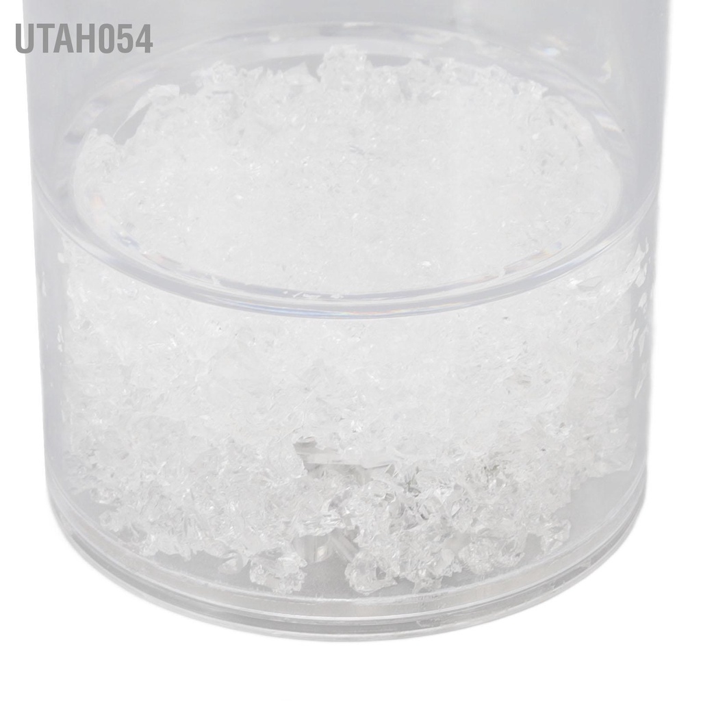 Utah054 Đèn LED phát sáng cốc dài nhiều màu Chạy bằng pin uống cho bữa tiệc 400ml