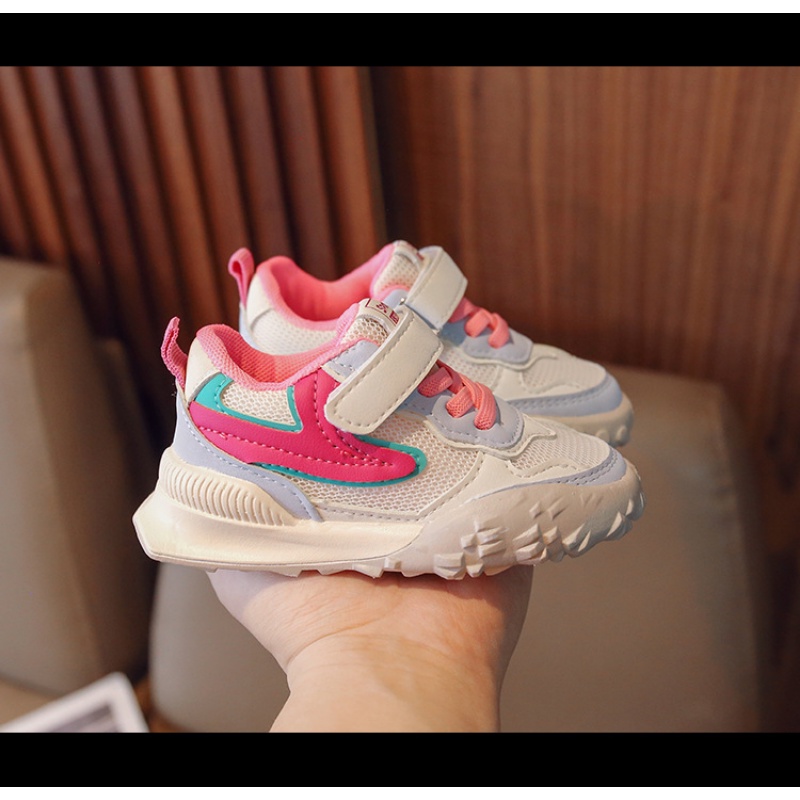 Giày Sneaker Đế Mềm Thoáng Khí Thời Trang Cho Bé Trai Và Gái