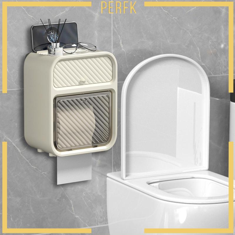 Hộp Đựng Khăn Giấy Hai Tầng Sắp Xếp Gọn Gàng Cho Nhà Bếp Nhà Tắm