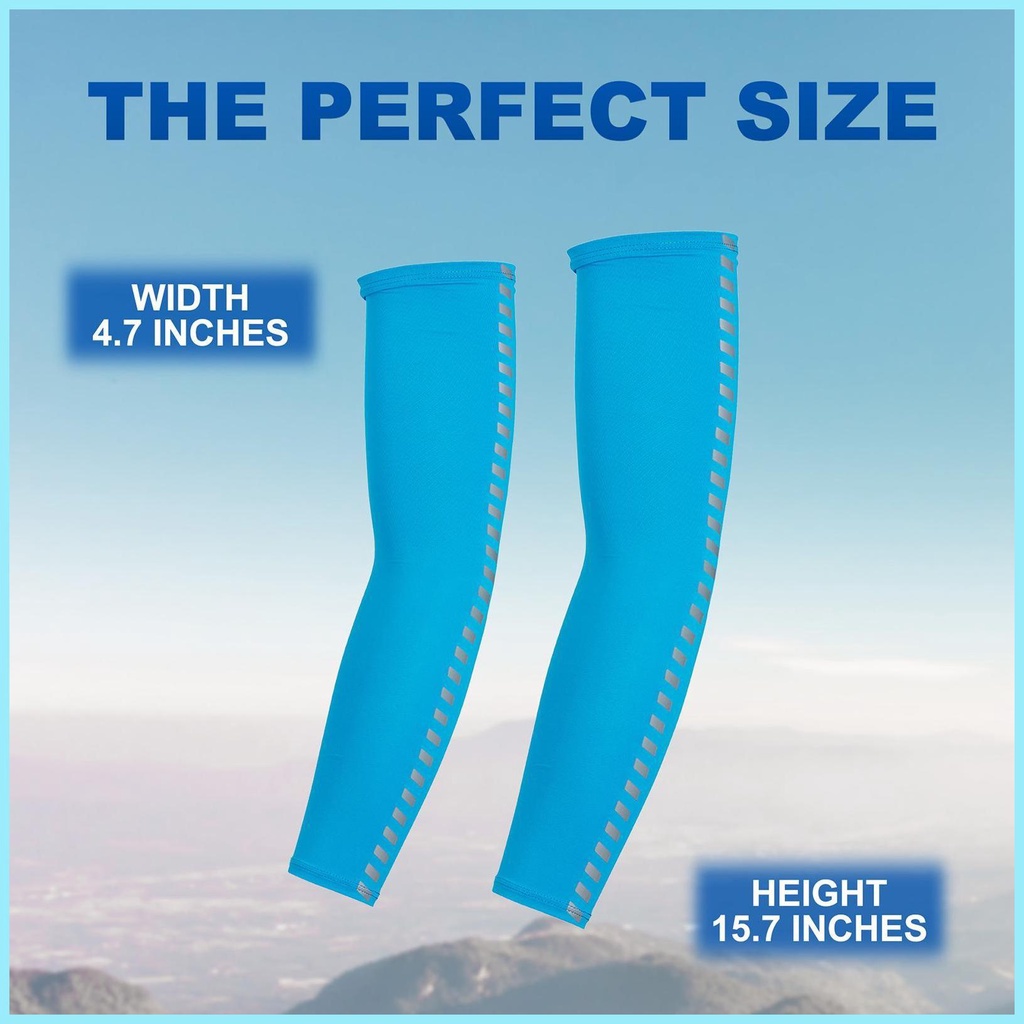 Ống Tay Áo Chống Nắng UPF 50 Bảo Vệ Cánh Tay Khi Lái Xe / Làm Vườn