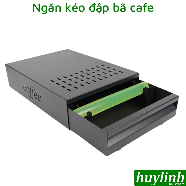 Ngăn kéo đập bã cà phê thép không gỉ - Phụ kiện