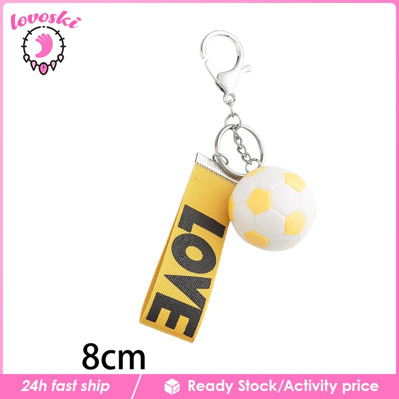Móc Khóa Kim Loại Hình Quả Bóng Thể Thao Lovoski