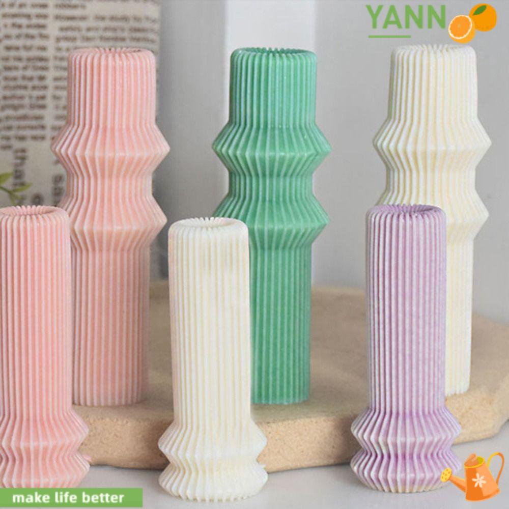 Khuôn Làm Nến Sáp Nghệ Thuật 3D Hình Cột La Mã