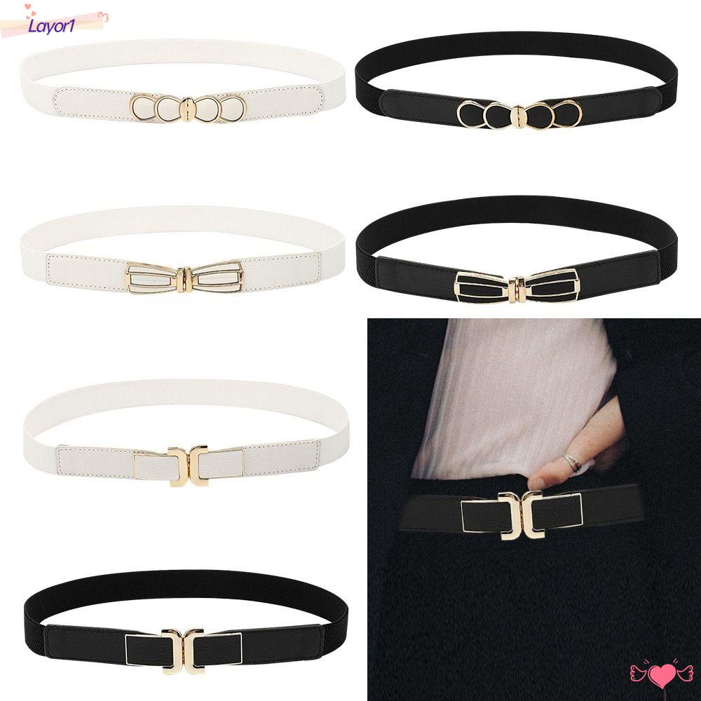 Thắt Lưng Co Giãn Trang Trí Phong Cách Punk 1 Cho Nữ