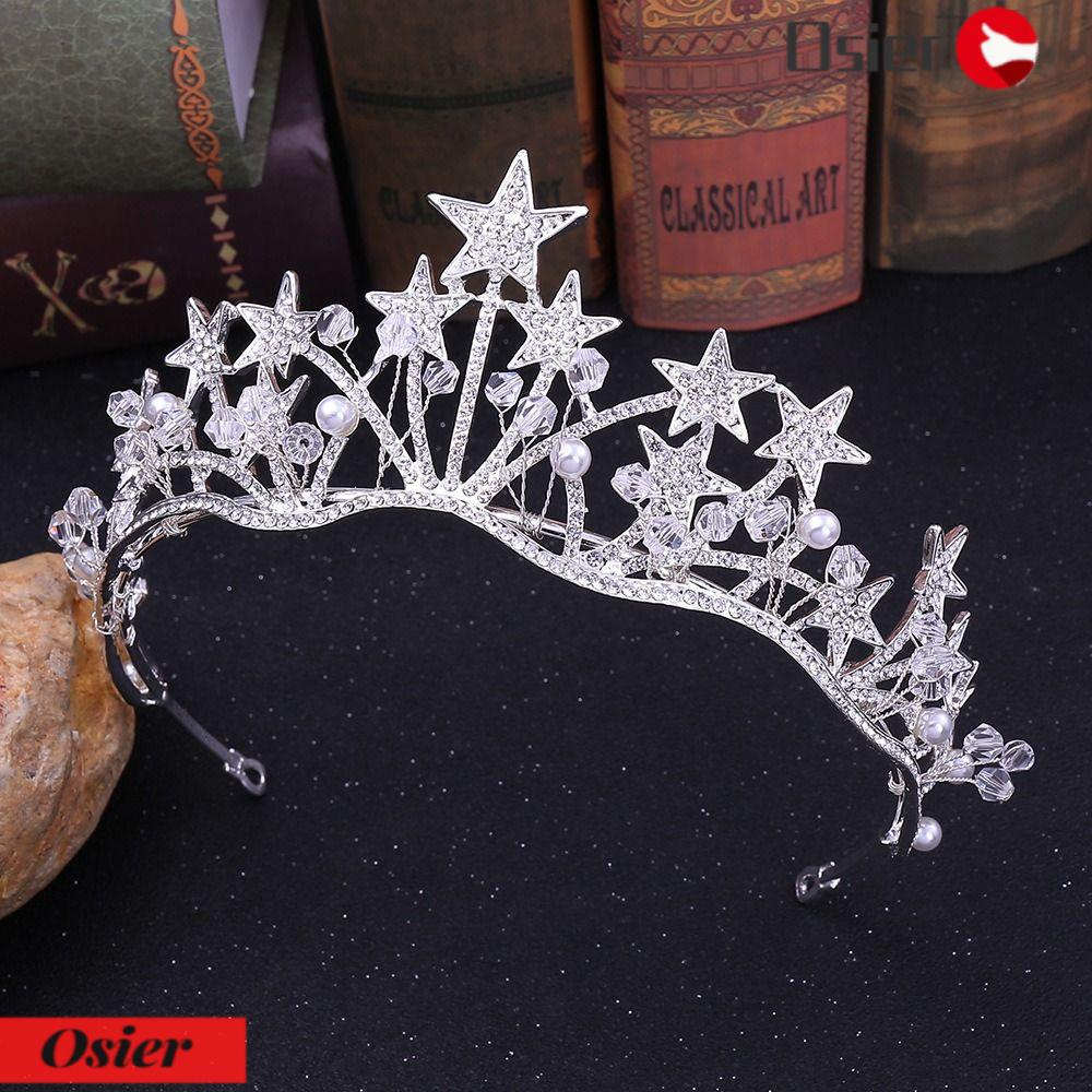 Giày Thể Thao OSIER1 Star Thời Trang Năng Động|Vương Miện Đội Đầu Kiểu Dáng Dễ Thương Xinh Xắn|Vương Miện Đội Đầu Màu Sắc Cho Cô Dâu