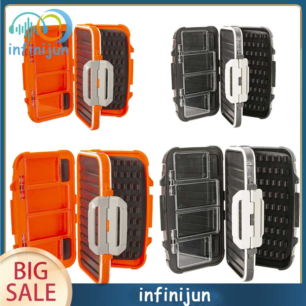 Hộp Đựng Mồi Câu Cá 4 Mặt Tiện Lợi