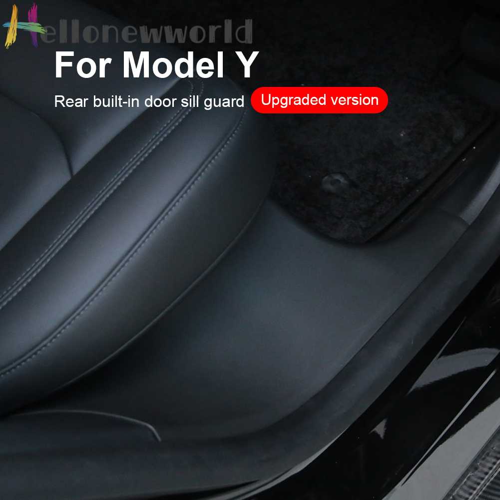 1 Cặp Đệm Chống Trầy Chống Va Đập Cho Tesla Model Y 2021 2022