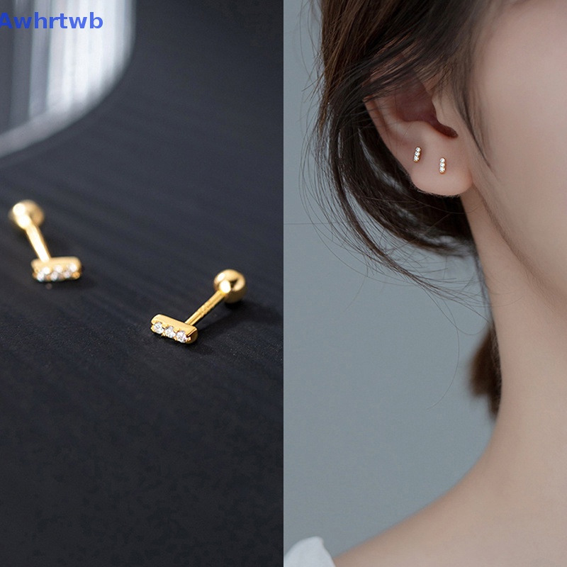 1 Đôi Bông Tai Hình Xoắn Ốc Đơn Giản Cho Nữ Mới