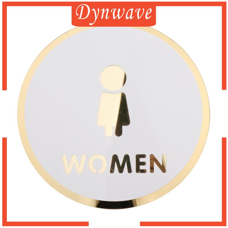 Nhãn Dán Tường / Cửa Nhà Vệ Sinh Nam Nữ