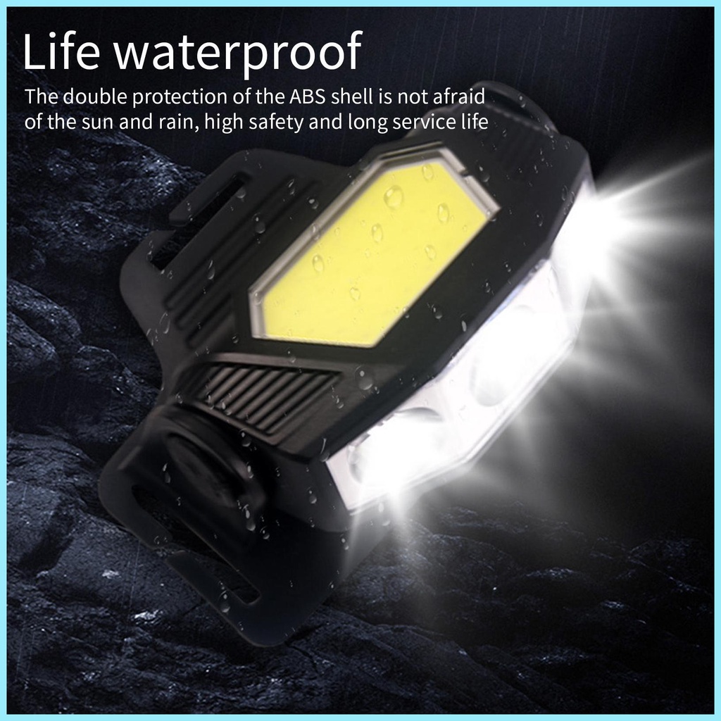 Đèn Pha LED Đeo Đầu Độ Sáng Cao Có Thể Sạc Lại Bằng Cổng USB Chống Nước Cho tdevn