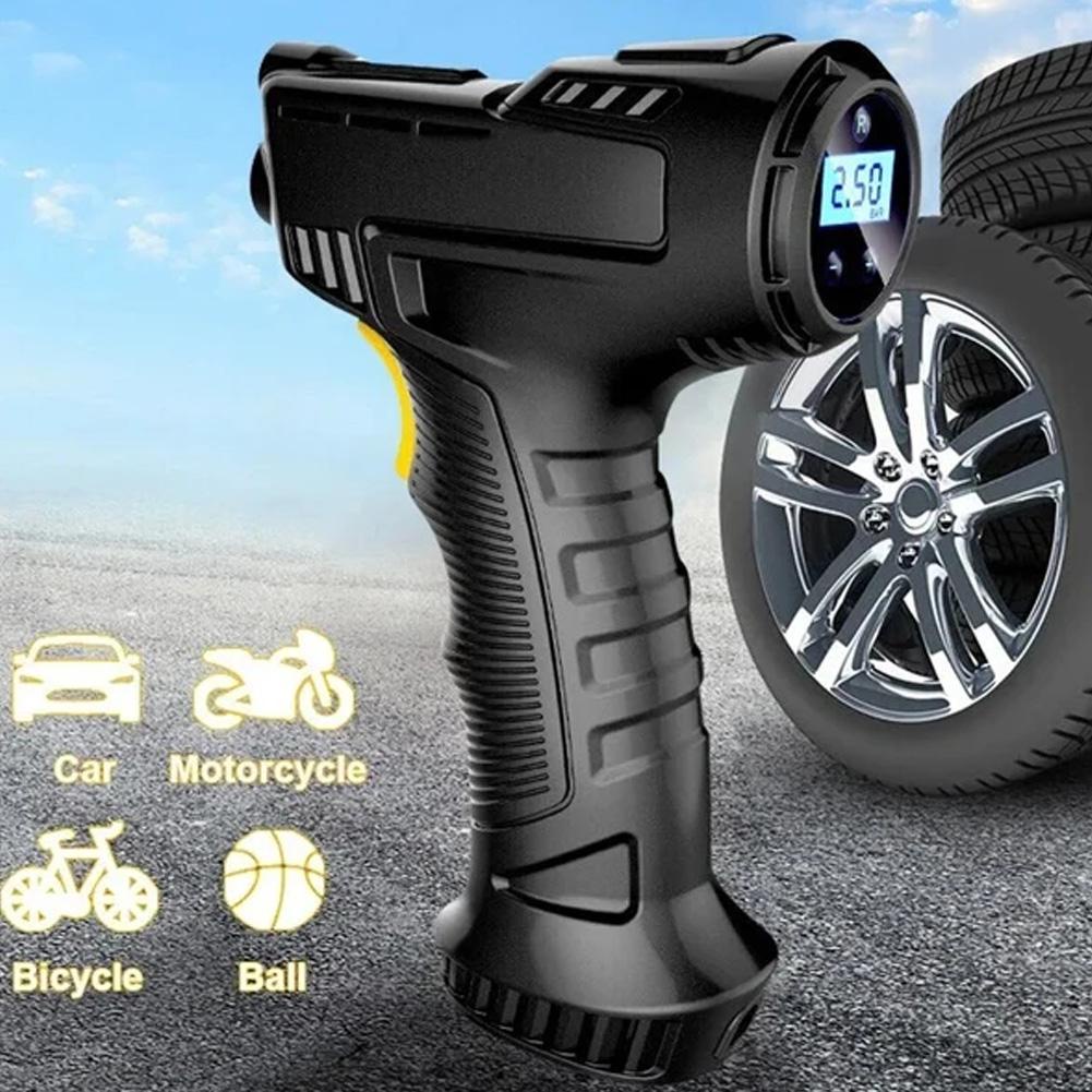 Máy Nén Khí 120W P1C9 Kỹ Thuật Số Không Dây Bơm Hơi Nhỏ Gọn Có Thể Sạc Lại