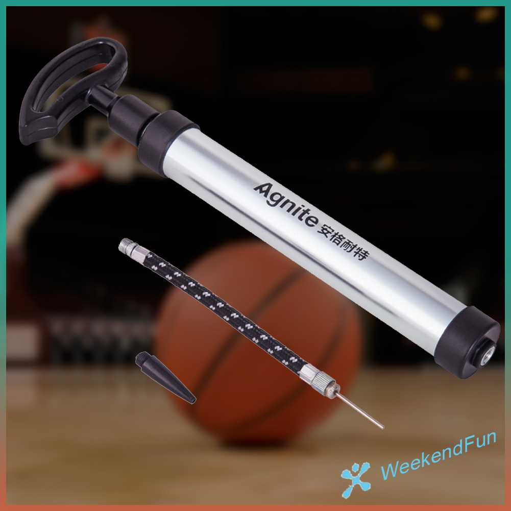 Chúng ta★ Dụng Cụ Bơm Hơi Nhanh Bằng Tay Đa Năng Kèm Kim Bơm Cho Bóng Chuyền