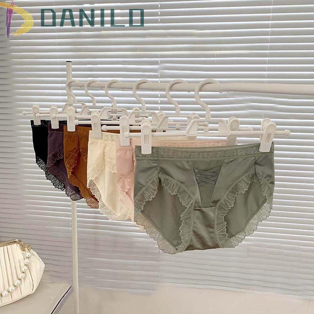 Quần Lót Cotton Lưng Vừa Phối Ren Thoáng Khí Màu Sắc Đất Cho Nữ