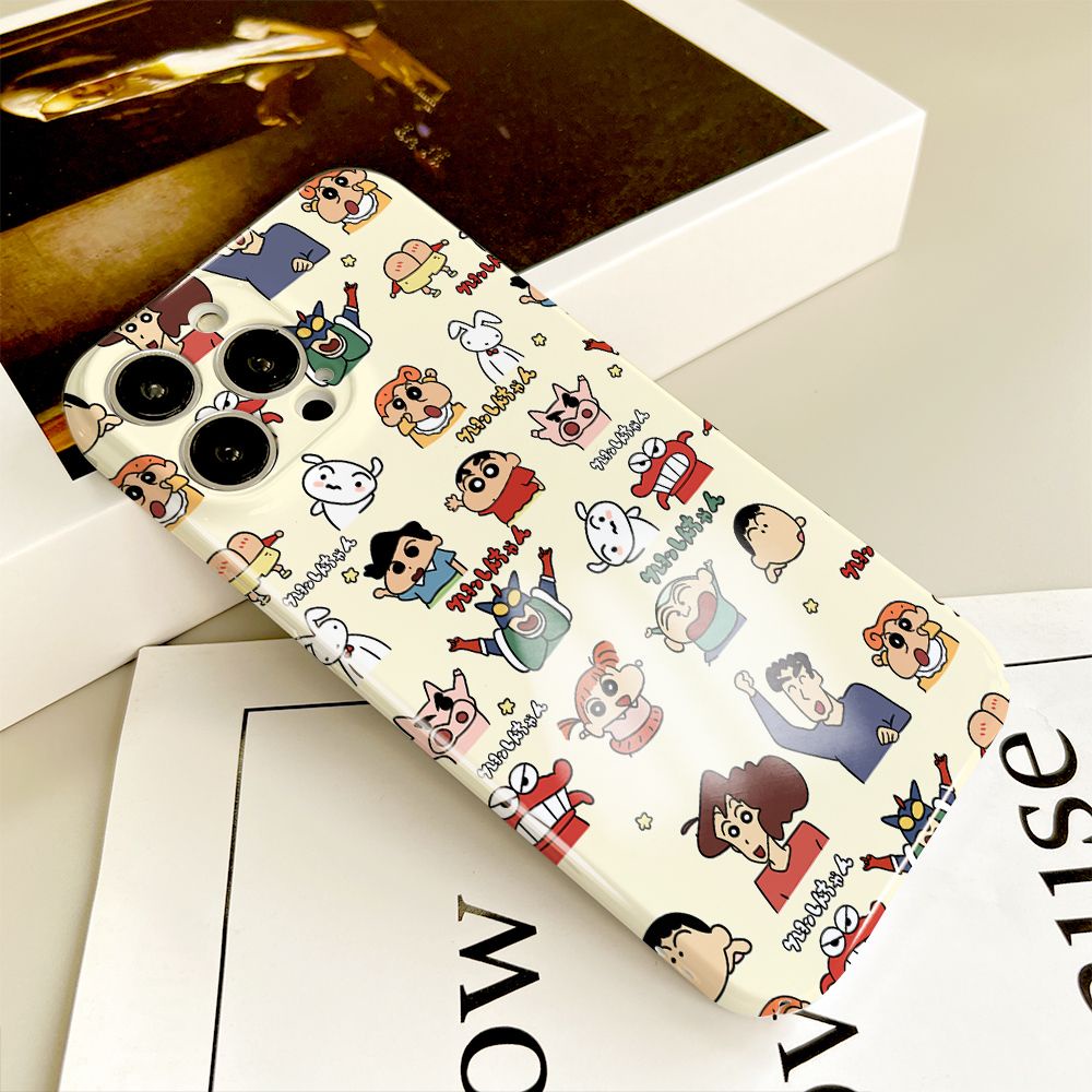 Ốp Lưng Bé Shin Ngộ Nghĩnh Nhiều Mẫu Mã Cho Điện Thoại Iphone 14promax 11pro12max 1113 13 P1AK