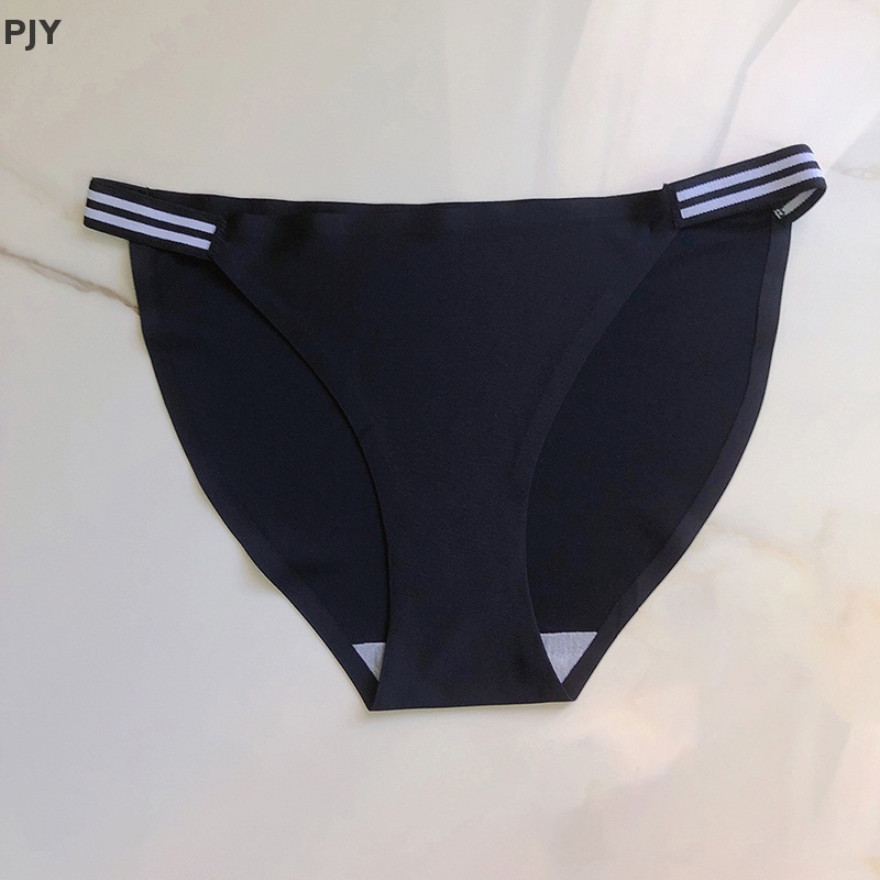 1 Quần Lót Mềm Mại Không Đường May Lưng Thấp M-XL 9 Màu Cho Nữ PJ