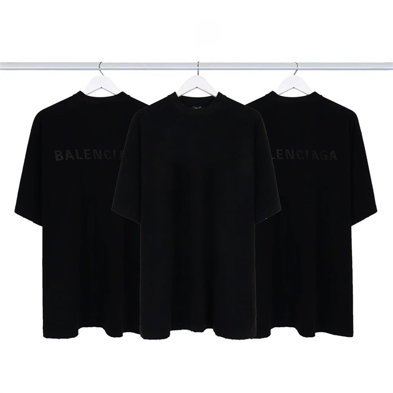 Áo Thun Tay Ngắn Dáng Rộng Thêu Họa Tiết Trước Và Sau Thời Trang Chất Lượng Cao