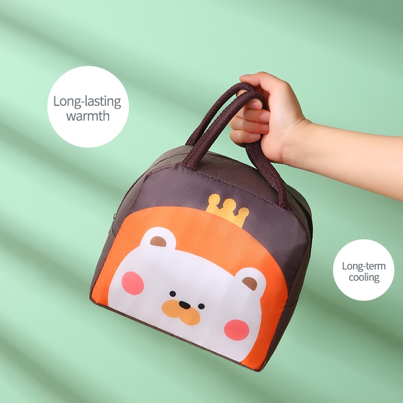 Túi Đựng Hộp Cơm Cách Nhiệt 65L 24 Kiểu Thiết Kế Dễ Thương Nhỏ Gọn Tiện Dụng Cho Nữ Sinh