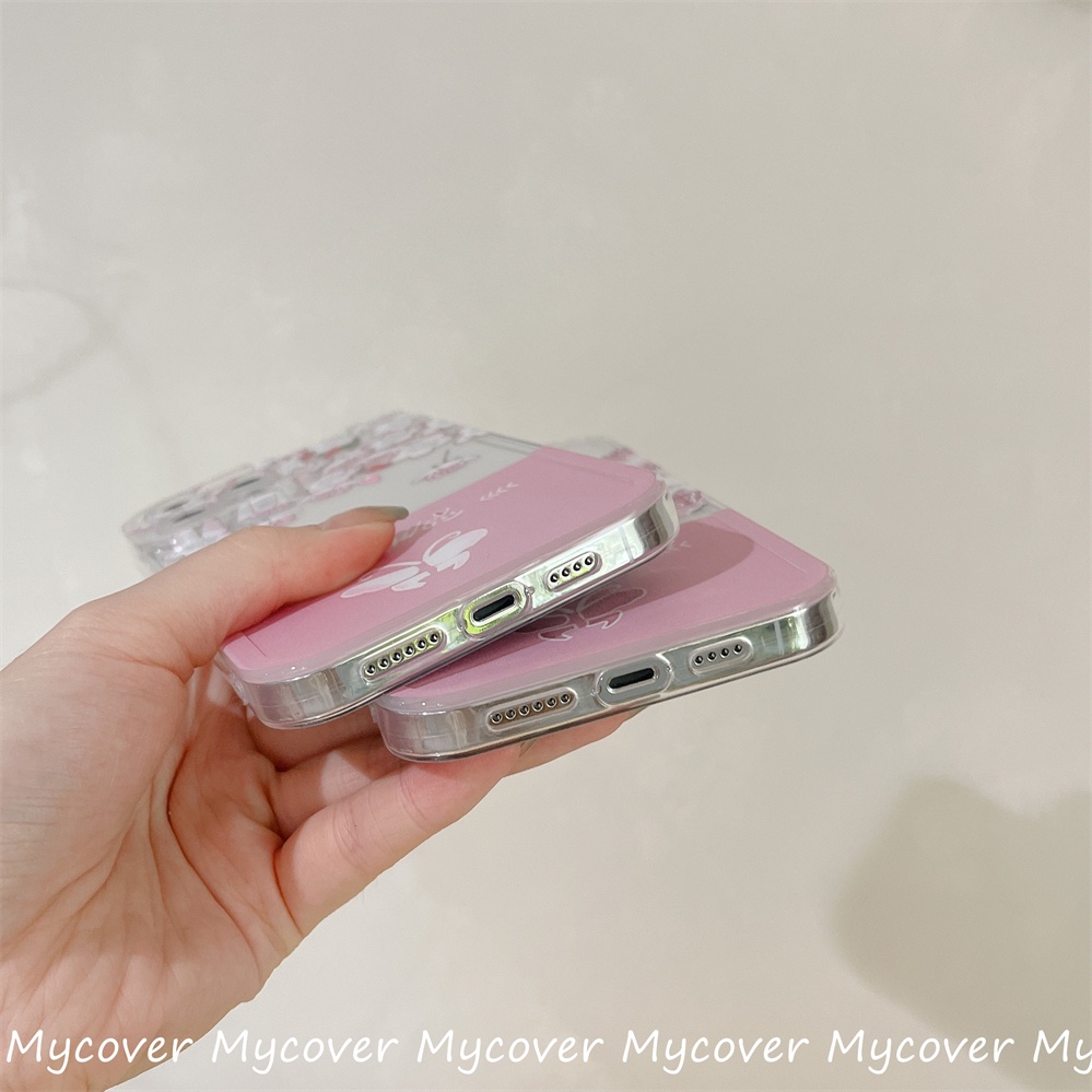 Ốp ĐiệN ThoạI HọA TiếT Hoa BướM Cho iPhone 11 12 13 14 Pro Max X Xr Xs 8 7 6 Plus SE 2020