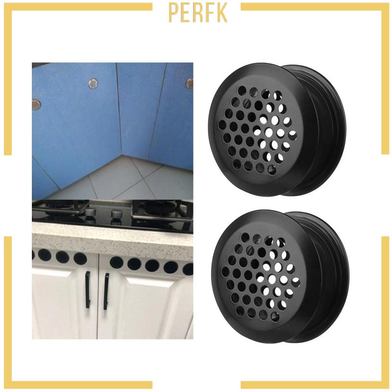 [Perfk] Máy Tản Nhiệt Dạng Lưới Tròn Lỗ Thông Hơi Cà Phê Cho Ống Xả Nhiệt Và Ống Xả