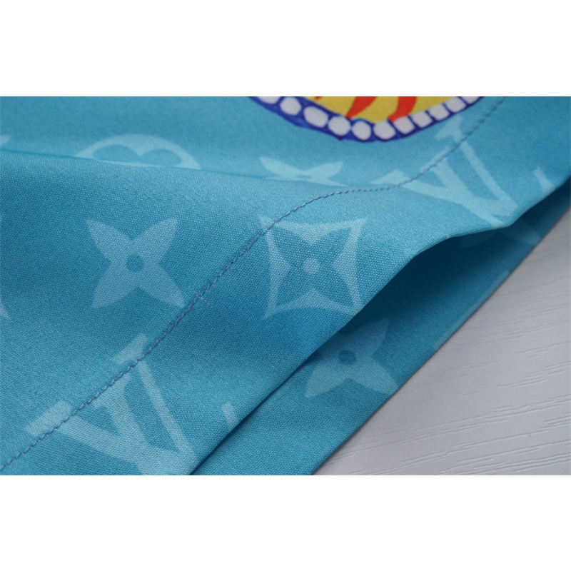 Áo Thun Tay Ngắn In Hình Thế Giới Dưới Nước Thời Trang Đường Phố Cổ Điển