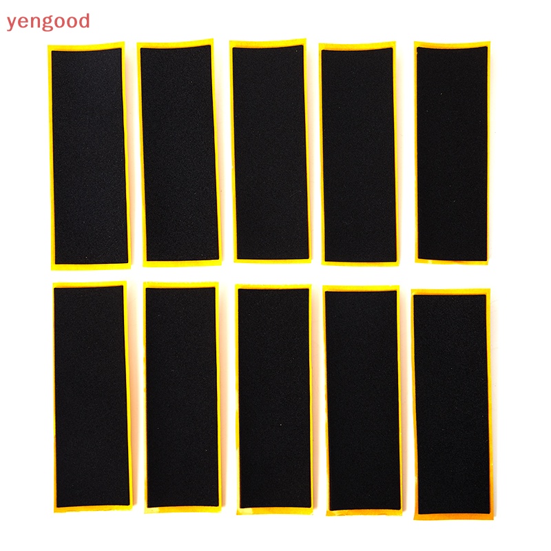 Set 10 Miếng Dán Bằng Xốp Màu Đen Cho Bảng Điều Khiển Ngón Tay