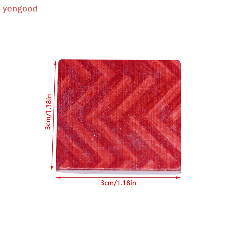 (YGD) Set 9 Tấm Thảm Lót Sàn Kẻ Sọc Ô Vuông Trang Trí Nhà Búp Bê / Phòng Ngủ / Phòng Khách